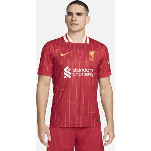 Męska koszulka piłkarska Nike Dri-FIT Liverpool F.C. Stadium 2024/25 (wersja domowa) – replika - Czerwony ze sklepu Nike poland w kategorii T-shirty męskie - zdjęcie 173539854