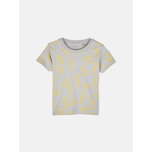 GATE Bawełniana koszulka z nadrukiem 3Y ze sklepu gateshop w kategorii T-shirty chłopięce - zdjęcie 173541093