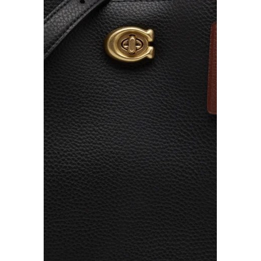 Coach shopper bag skórzana