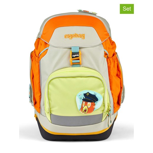 Ergobag 6-częściowy zestaw ze wzorem ze sklepu Limango Polska w kategorii Plecaki dla dzieci - zdjęcie 173545280