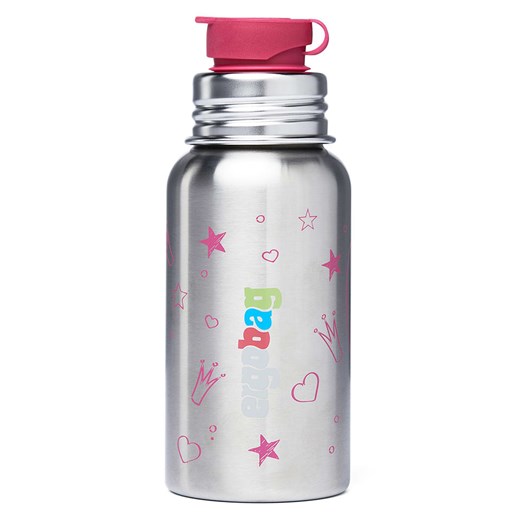 Ergobag Bidon w kolorze szaro-różowym - 500 ml ze sklepu Limango Polska w kategorii Bidony i butelki - zdjęcie 173545311