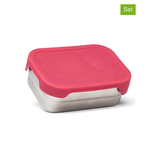 Ergobag 2-częściowy zestaw w kolorze różowym - 17 x 6 x 12 cm ze sklepu Limango Polska w kategorii Naczynia dziecięce - zdjęcie 173545334
