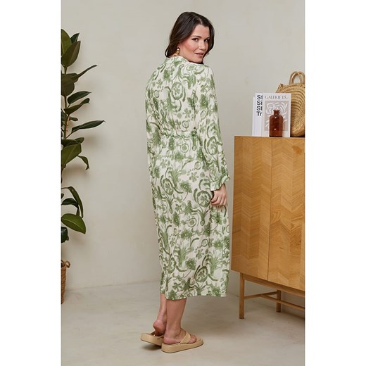 Curvy Lady Sukienka w kolorze zielonym Curvy Lady 48/50 Limango Polska okazja