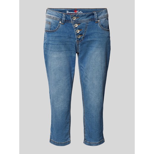 Jeansy capri o kroju slim fit z 5 kieszeniami model ‘Malibu’ ze sklepu Peek&Cloppenburg  w kategorii Jeansy damskie - zdjęcie 173550222