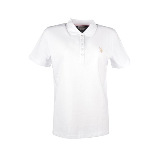 U.S. Polo Assn. Koszulka polo w kolorze białym ze sklepu Limango Polska w kategorii Bluzki damskie - zdjęcie 173550954
