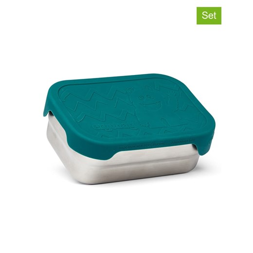 Ergobag 2-częściowy zestaw w kolorze morskim - 17 x 6 x 12 cm ze sklepu Limango Polska w kategorii Naczynia dziecięce - zdjęcie 173551012