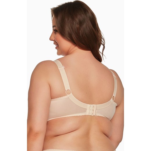 Biustonosz półusztywniany semi-soft beżowy Hannah Maxi 1207, Kolor beżowy, Rozmiar 70K, Gaia ze sklepu Primodo w kategorii Biustonosze - zdjęcie 173551380