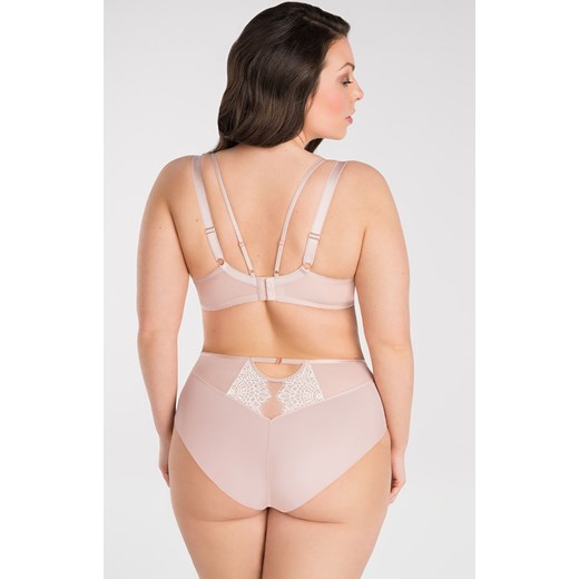 Figi damskie z wysokim stanem Romantic Vibe K853, Kolor beżowy, Rozmiar 2XL, Gorsenia ze sklepu Primodo w kategorii Majtki damskie - zdjęcie 173551391