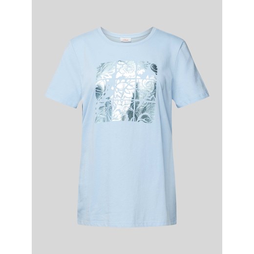 T-shirt z nadrukowanym motywem ze sklepu Peek&Cloppenburg  w kategorii Bluzki damskie - zdjęcie 173553364