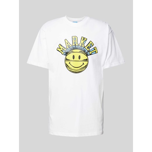 T-shirt z okrągłym dekoltem model ‘SMILEY’ ze sklepu Peek&Cloppenburg  w kategorii T-shirty męskie - zdjęcie 173553552