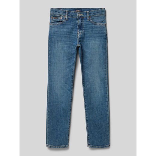 Jeansy o kroju slim fit z 5 kieszeniami model ‘SULLIVAN’ ze sklepu Peek&Cloppenburg  w kategorii Spodnie chłopięce - zdjęcie 173553823
