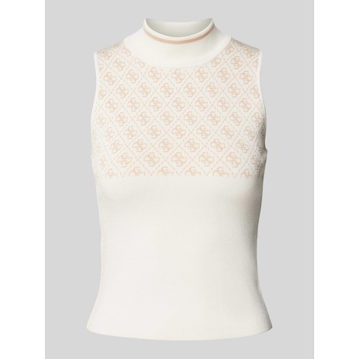 Top ze wzorem z logo model ‘LISE’ ze sklepu Peek&Cloppenburg  w kategorii Bluzki damskie - zdjęcie 173553974