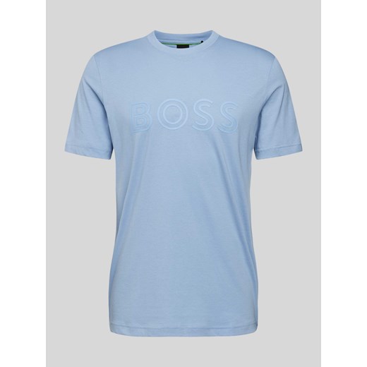 T-shirt z nadrukiem z logo ze sklepu Peek&Cloppenburg  w kategorii T-shirty męskie - zdjęcie 173554654