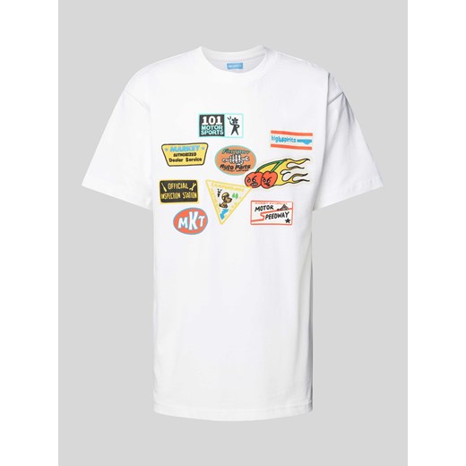 T-shirt z okrągłym dekoltem ze sklepu Peek&Cloppenburg  w kategorii T-shirty męskie - zdjęcie 173554812
