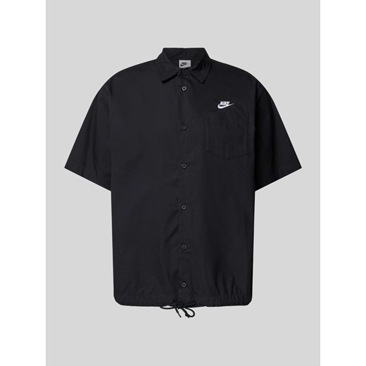 Koszula casualowa o kroju regular fit z wyhaftowanym logo ze sklepu Peek&Cloppenburg  w kategorii Koszule męskie - zdjęcie 173555422