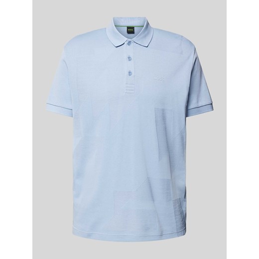 Koszulka polo z nadrukiem z logo ze sklepu Peek&Cloppenburg  w kategorii T-shirty męskie - zdjęcie 173555492