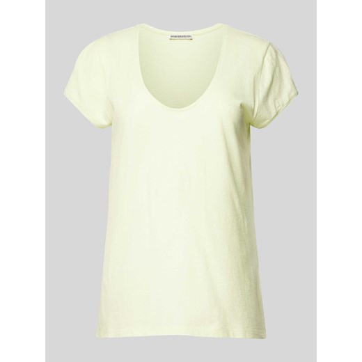 T-shirt z dekoltem w łódkę ze sklepu Peek&Cloppenburg  w kategorii Bluzki damskie - zdjęcie 173556030