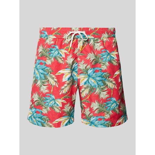 Spodenki kąpielowe o kroju regular fit z kieszenią z tyłu ze sklepu Peek&Cloppenburg  w kategorii Kąpielówki - zdjęcie 173558610