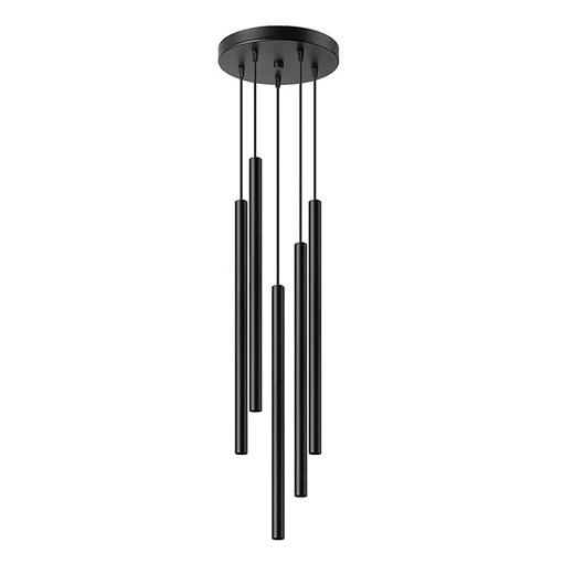Czarna lampa wisząca długie tuby - A382-Pastels Lumes One Size Edinos.pl