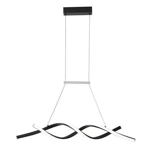 Czarna nowatorska lampa wisząca nad stół P6-W00 ze sklepu Edinos.pl w kategorii Lampy wiszące - zdjęcie 173559932