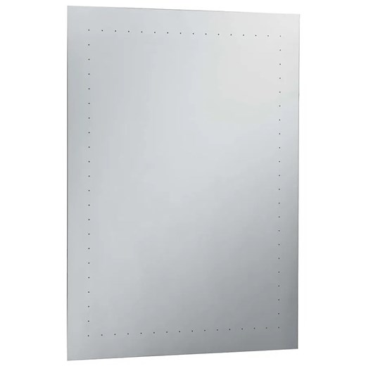 Łazienkowe wiszące lustro z oświetleniem LED 60 x 80 cm D0-T21 ze sklepu Edinos.pl w kategorii Lustra - zdjęcie 173559934