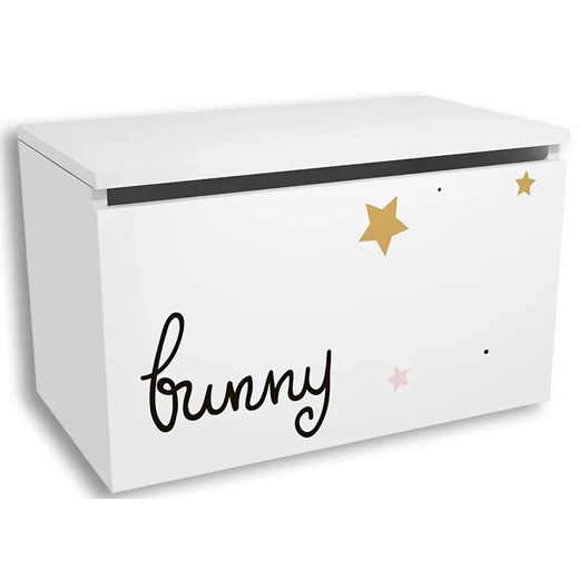 Biała skrzynia na zabawki A1-G55 ze sklepu Edinos.pl w kategorii Regały dziecięce - zdjęcie 173560434