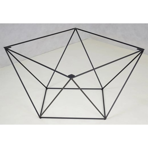 Loftowy stolik kawowy dąb artisan + czarny - Galapi 4X Elior One Size Edinos.pl