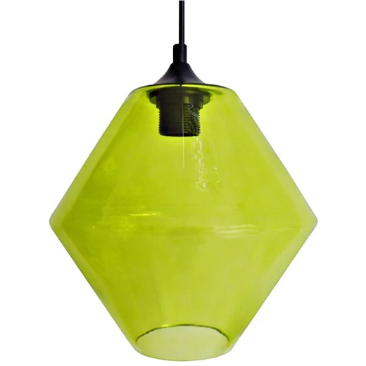 Minimalistyczna lampa wisząca z zielonym kloszem - Z043 K7-C98 ze sklepu Edinos.pl w kategorii Lampy wiszące - zdjęcie 173561440