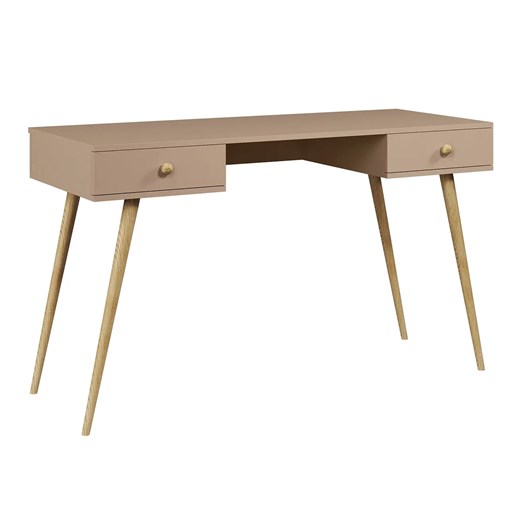 Skandynawskie biurko z szufladami macchiato - Tida 13X Edinos One Size Edinos.pl