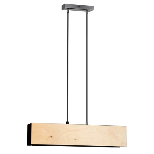 Czarna wisząca lampa sufitowa - D003-Nomad Lumes One Size Edinos.pl