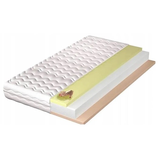 Materac z termoelastyczną pianką visco 200x200 - Diosa Elior One Size Edinos.pl