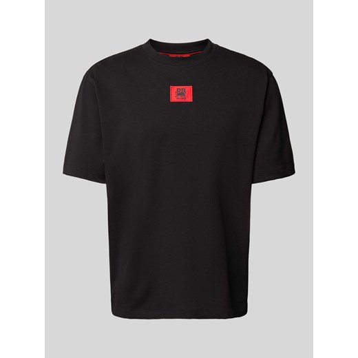 T-shirt z naszywką z logo model ‘Drambok’ — HUGO X RB ze sklepu Peek&Cloppenburg  w kategorii T-shirty męskie - zdjęcie 173565860
