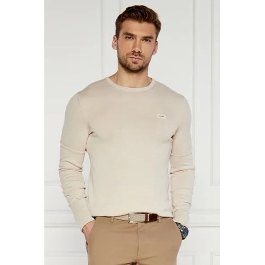 Calvin Klein Sweter | Regular Fit | z dodatkiem jedwabiu Calvin Klein M Gomez Fashion Store okazja