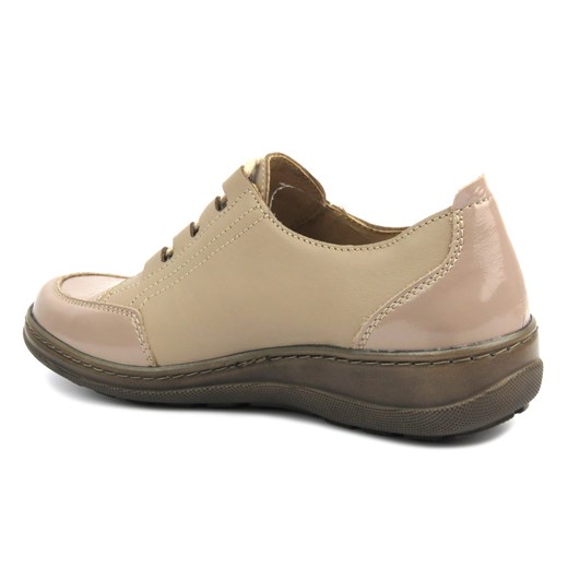 Półbuty damskie Helios Komfort beżowe 