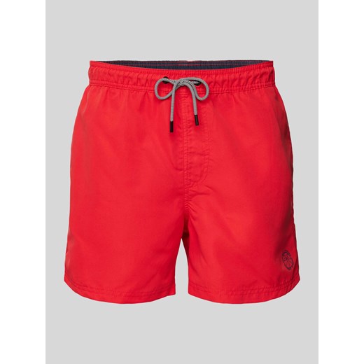 Spodenki kąpielowe z elastycznym pasem model ‘FIJI’ ze sklepu Peek&Cloppenburg  w kategorii Kąpielówki - zdjęcie 173569040