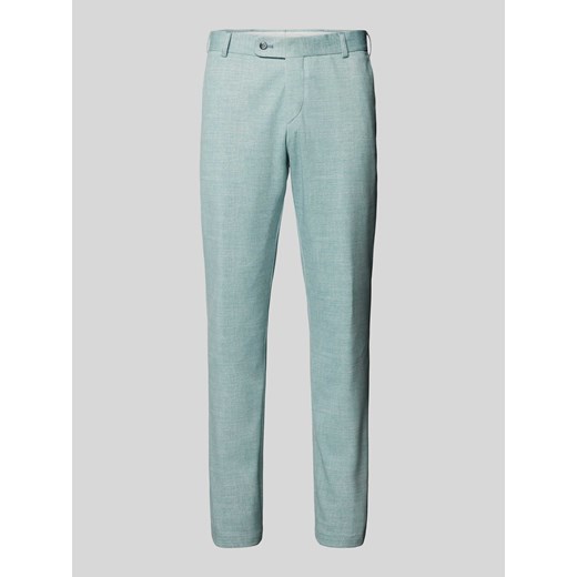 Spodnie do garnituru o kroju tapered fit z tkanym wzorem ze sklepu Peek&Cloppenburg  w kategorii Spodnie męskie - zdjęcie 173569200
