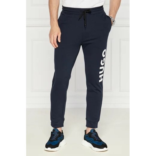 HUGO Spodnie dresowe Dutschi | Regular Fit ze sklepu Gomez Fashion Store w kategorii Spodnie męskie - zdjęcie 173570974