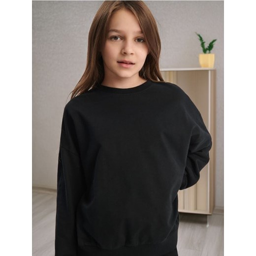 Sinsay - Bluza - czarny ze sklepu Sinsay w kategorii Bluzy dziewczęce - zdjęcie 173576051