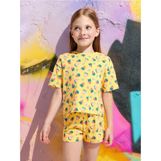 Sinsay - Piżama - żółty ze sklepu Sinsay w kategorii Piżamy dziecięce - zdjęcie 173576261