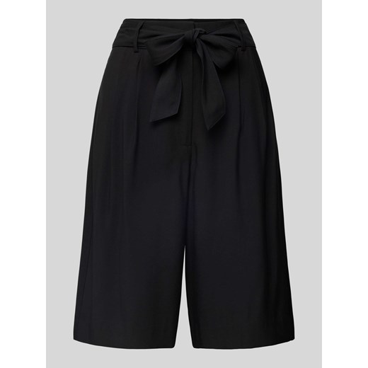 Szorty o kroju regular fit z wiązanym paskiem ze sklepu Peek&Cloppenburg  w kategorii Szorty - zdjęcie 173578280