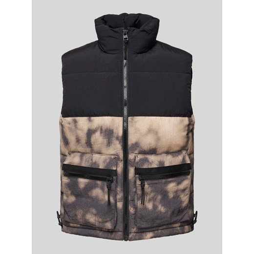 Kamizelka pikowana ze stójką ze sklepu Peek&Cloppenburg  w kategorii Kamizelki męskie - zdjęcie 173578342