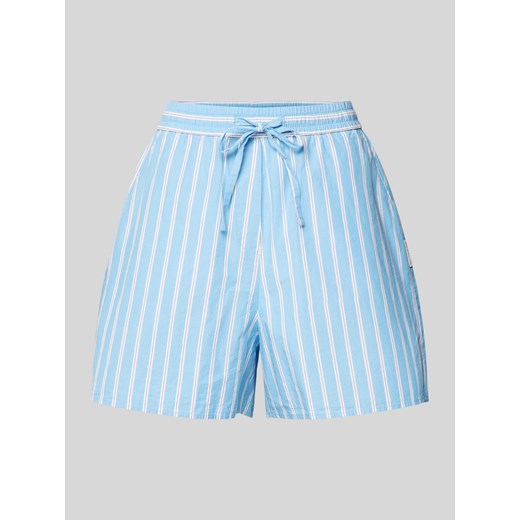 Szorty o luźnym kroju ze wzorem w paski ze sklepu Peek&Cloppenburg  w kategorii Szorty - zdjęcie 173583861