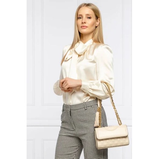 TORY BURCH Skórzana torebka na ramię FLEMING Tory Burch One Size Gomez Fashion Store