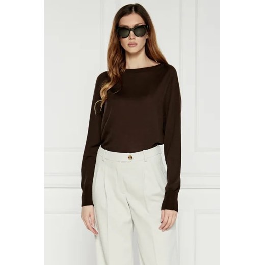 Max Mara Leisure Wełniany sweter | Regular Fit ze sklepu Gomez Fashion Store w kategorii Swetry damskie - zdjęcie 173584131