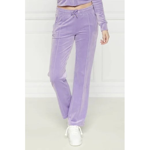 Spodnie damskie fioletowe Juicy Couture 