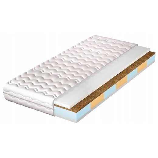Dwustronny materac piankowo-kokosowy 140x200 G0-T96 ze sklepu Edinos.pl w kategorii Łóżka i materace - zdjęcie 173585761