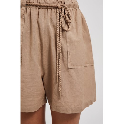 Szorty Moodo.pl lniane 