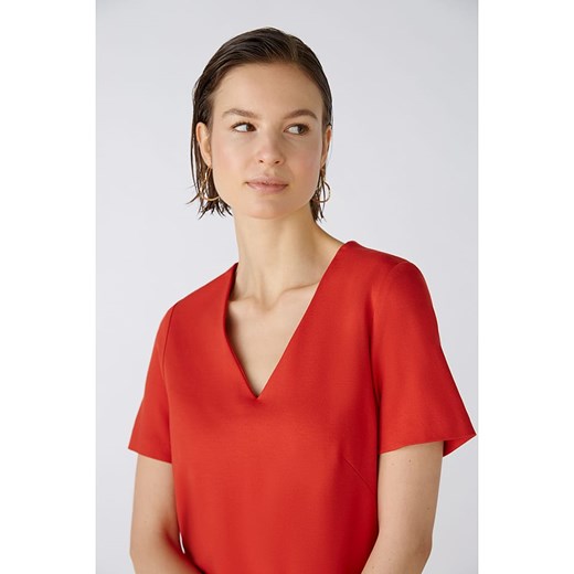 Oui Sukienka w kolorze czerwonym 36 Limango Polska promocja