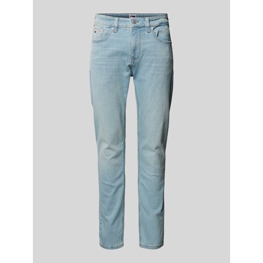 Jeansy o kroju slim fit z 5 kieszeniami model ‘AUSTIN’ ze sklepu Peek&Cloppenburg  w kategorii Jeansy męskie - zdjęcie 173595484