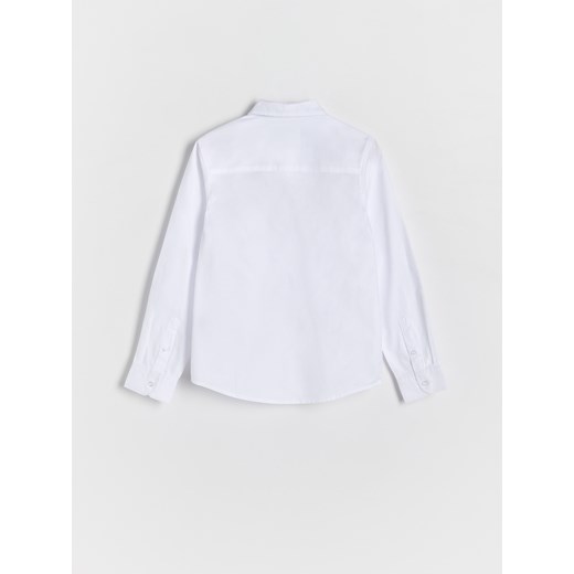Reserved - Koszula z krawatem - biały ze sklepu Reserved w kategorii Koszule chłopięce - zdjęcie 173597823